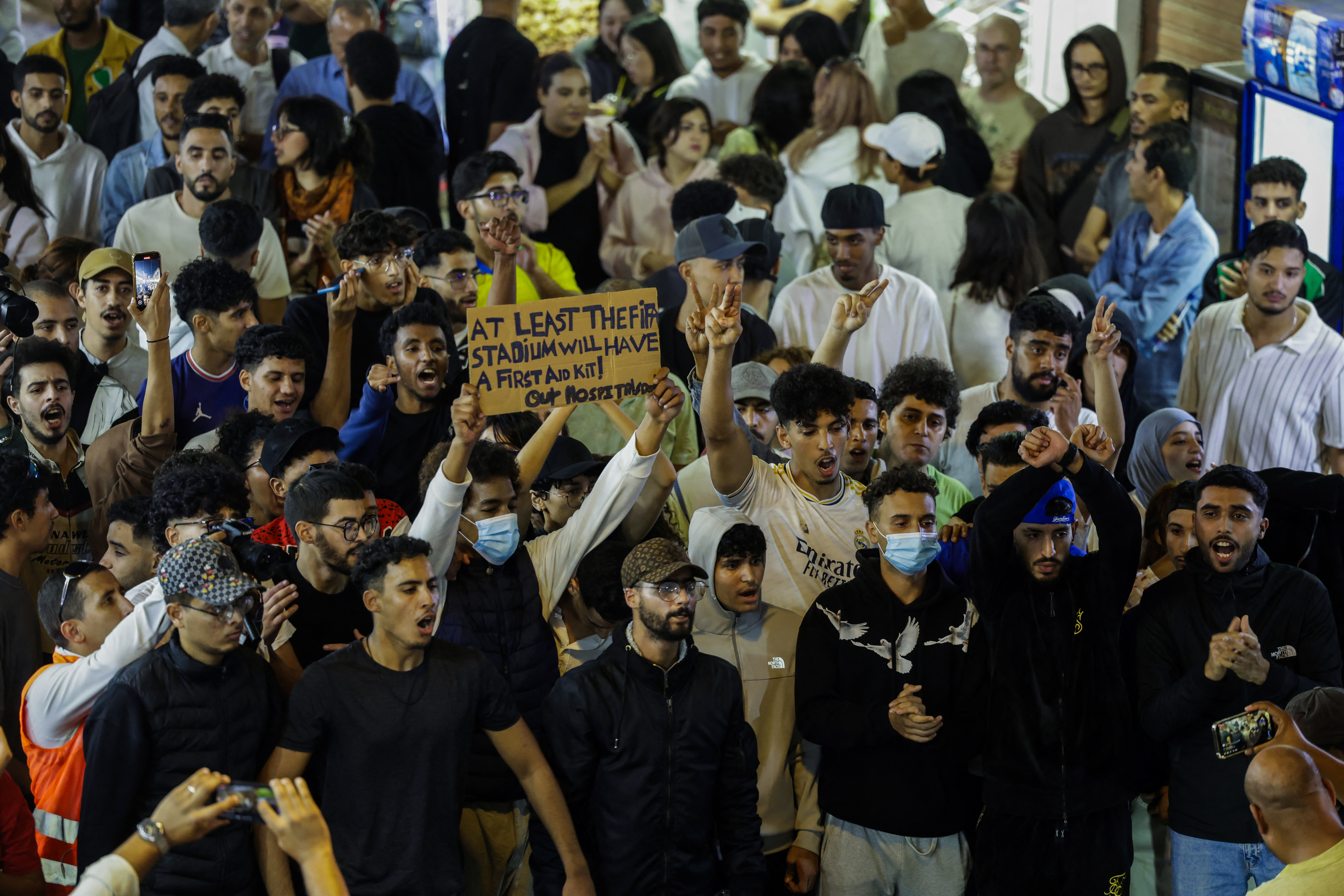 Moroccan youth angrily protest government’s failed development promises
