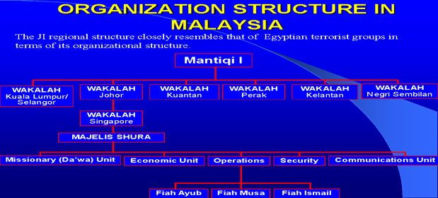 Malaysian Government Organization Chart