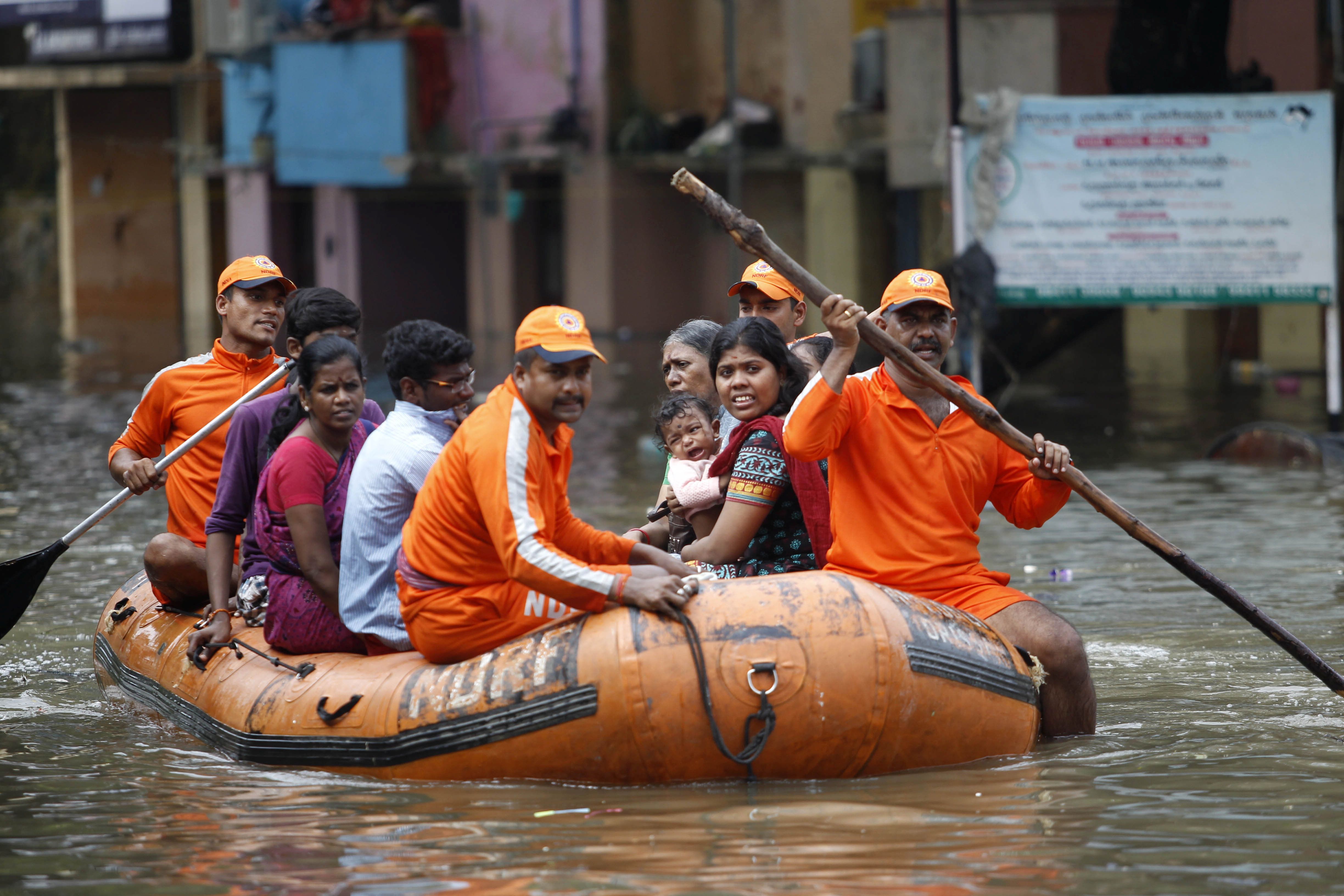 case study flood in chennai