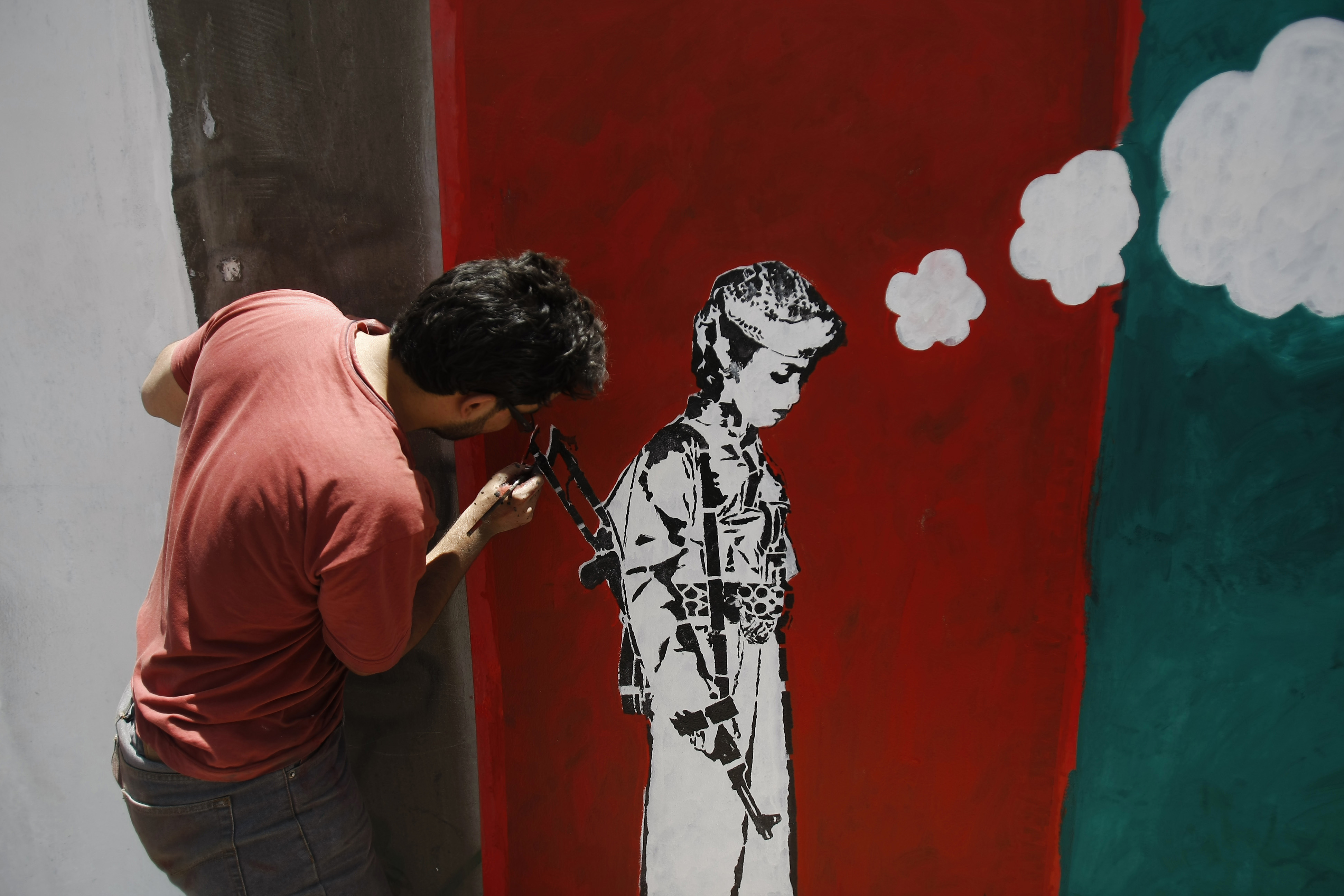 art in response to conflict middle east institute drawings graffiti