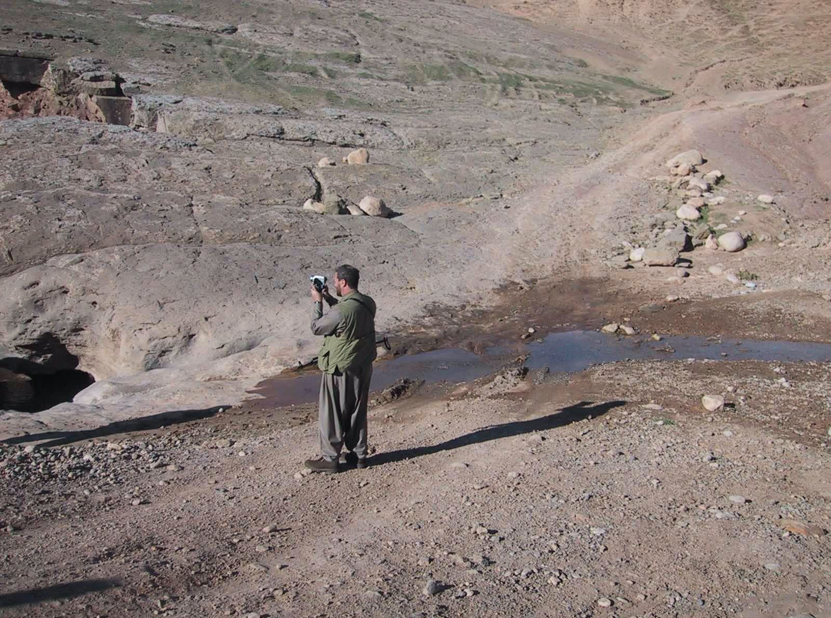 Photo above: NILE team member conducting reconnaissance operations.