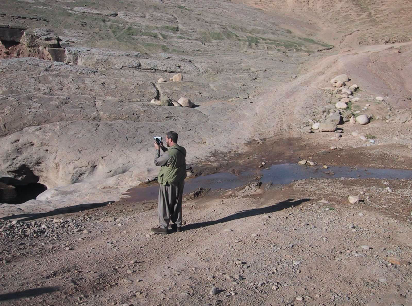 Photo above: NILE team member conducting reconnaissance operations. 