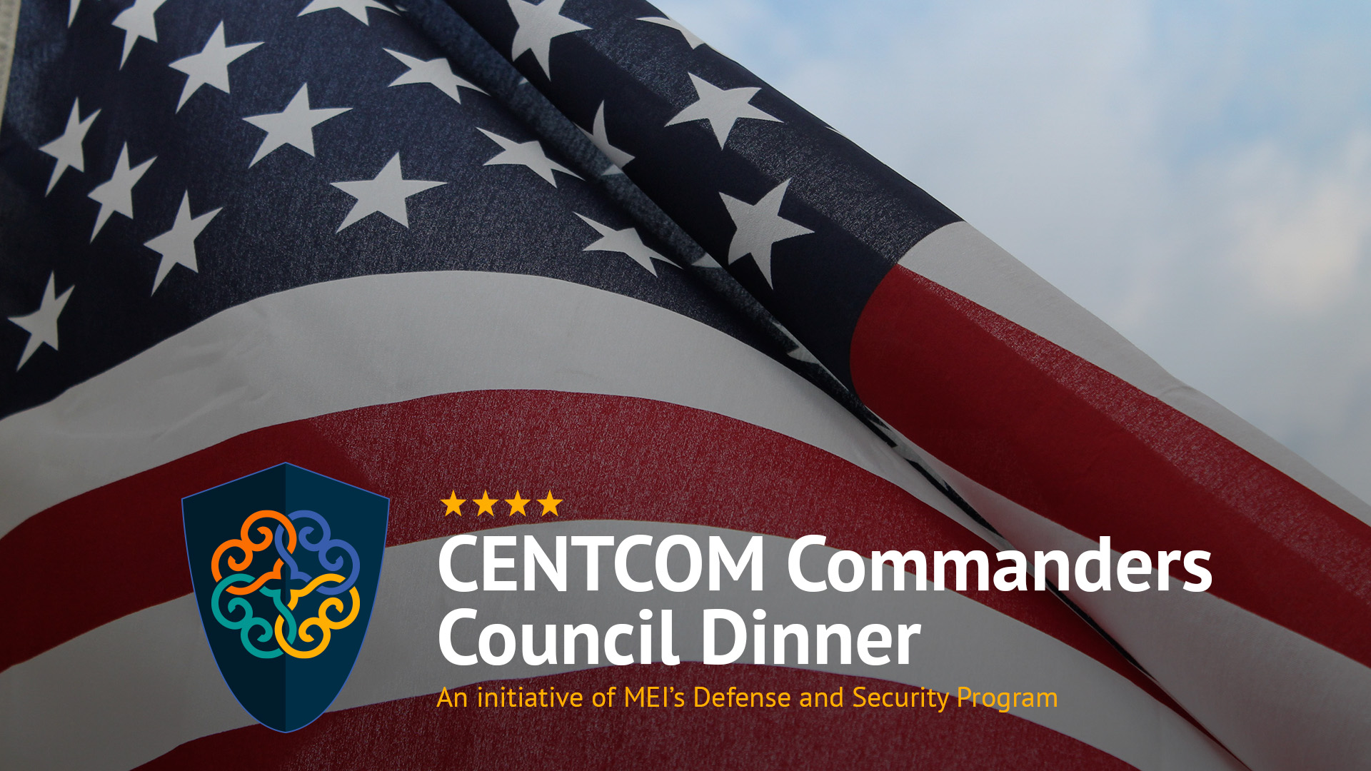 2023 CENTCOM Commanders Council Dinner Banner