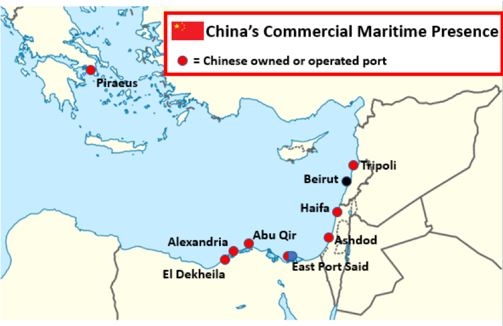 China's commercial maritime presence
