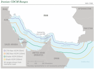 Iran CDCM ranges 