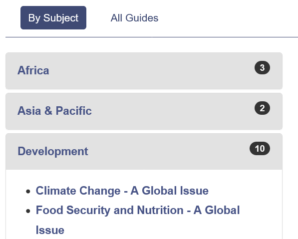 Climate and Food Security by UN