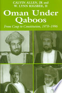 book image: Oman under Qaboos