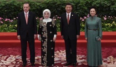 Xi Jinping (2nd R) & Recep Tayyip Erdogan (L) | May 14, 2017