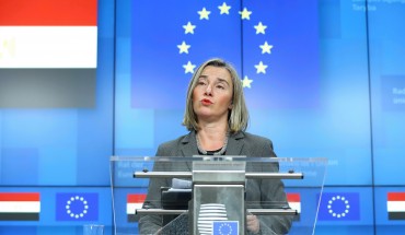 High Representative of the European Union for Foreign Affairs and Security Policy Federica Mogherini, EU-Egypt Association Council meeting in Brussels, Belgium on December 20, 2018.