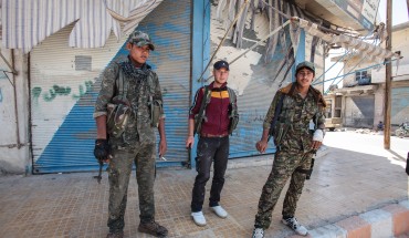 YPG in Tal Abyad