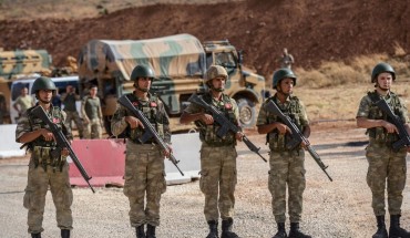 Turkish troops in Syria