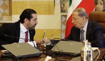 Hariri and Aoun
