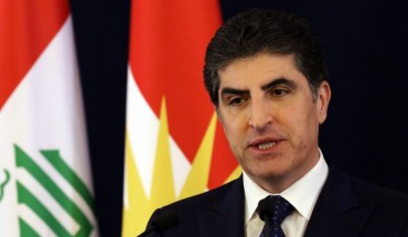 President of Kurdistan Region Nechirvan Barzani speaks during a press conference in Arbil, the capital of the northern Iraqi Kurdish autonomous region, on January 8, 2020. (Photo by SAFIN HAMED / AFP) (Photo by SAFIN HAMED/AFP via Getty Images)