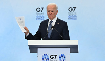 President Biden | G-7 Summit (Photo by BRENDAN SMIALOWSKI/AFP via Getty Images)