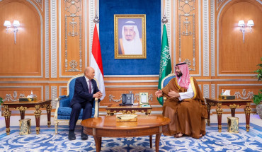 Photo by Saudi Kingdom Council/Anadolu Agency via Getty Images