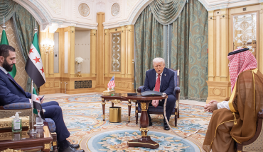 Photo by Bandar Al-Jaloud/Saudi Royal Court/Handout/Anadolu via Getty Images