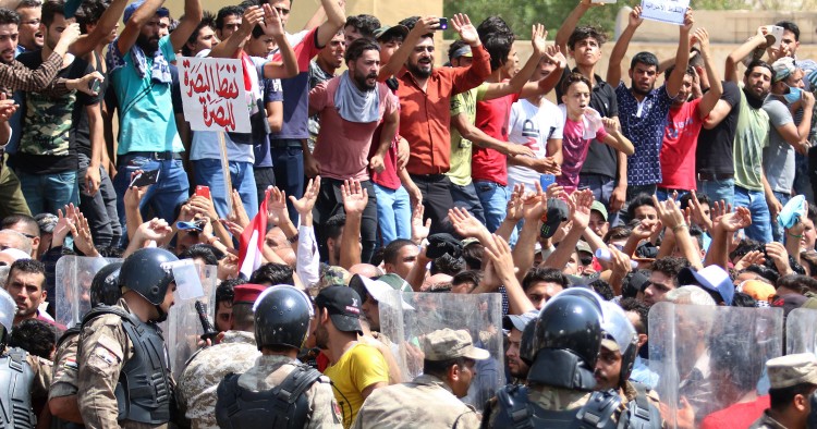 Protests in Basra - 2018