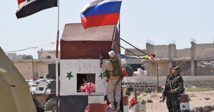 Russian troops in Syria