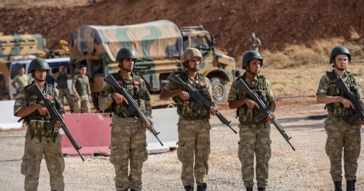Turkish troops in Syria