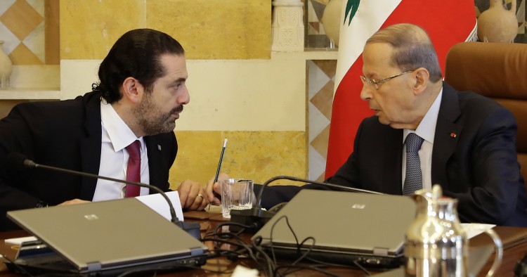 Hariri and Aoun