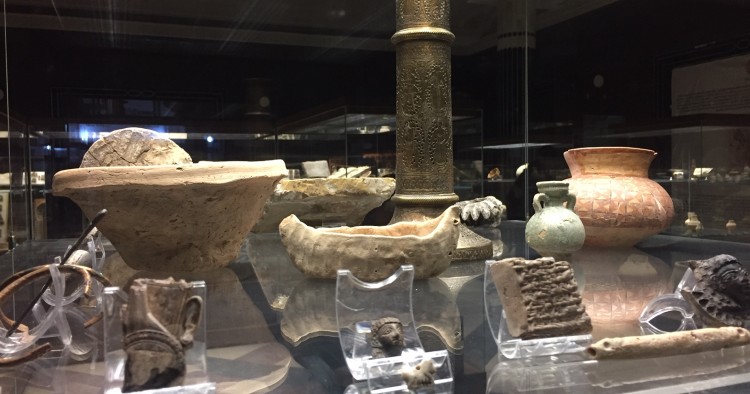 Basrah Museum display 