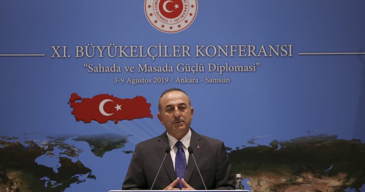 Turkish FM Mevlut Cavusoglu | Ambassadors' Conference | 8-8-19