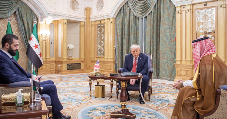 Photo by Bandar Al-Jaloud/Saudi Royal Court/Handout/Anadolu via Getty Images