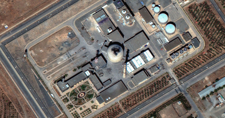 Photo: Satellite image (c) 2025 Maxar Technologies