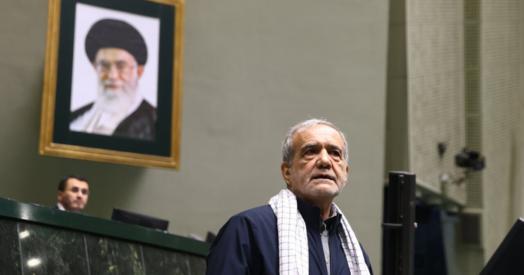 Photo by Iranian Presidency/Anadolu via Getty Images