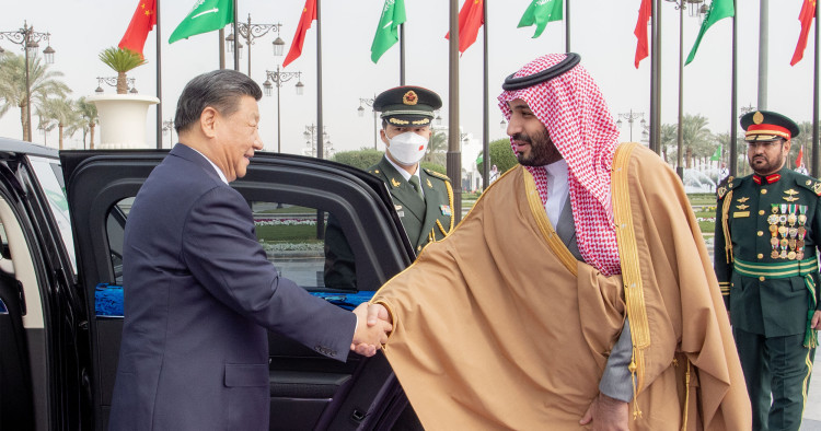 Photo by Royal Court of Saudi Arabia/Anadolu Agency via Getty Images