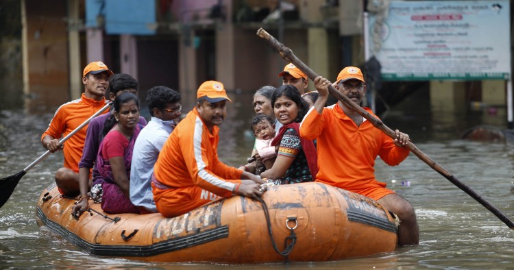 case study flood in chennai