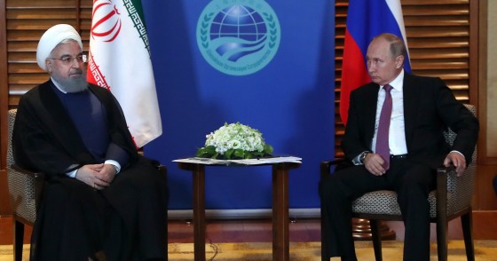 Rouhani and Putin hold talks