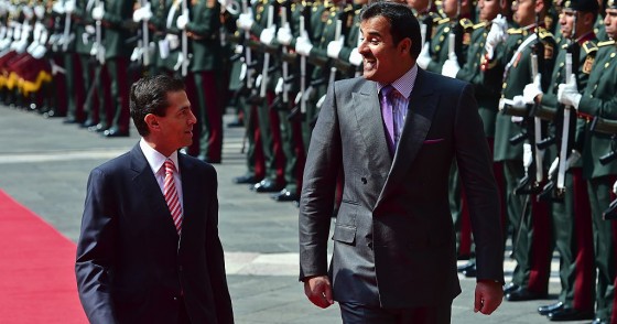 Sheikh Tamim's visit to Mexico City