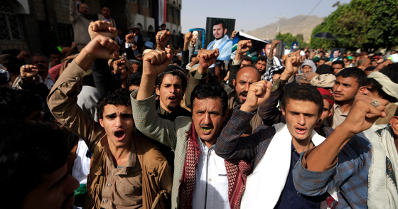 Photo by MOHAMMED HUWAIS/AFP via Getty Images