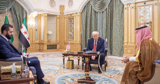 Photo by Bandar Al-Jaloud/Saudi Royal Court/Handout/Anadolu via Getty Images