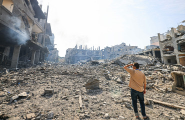 Photo by MAHMUD HAMS/AFP via Getty Images