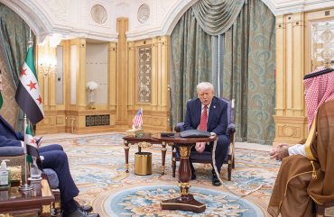 Photo by Bandar Al-Jaloud/Saudi Royal Court/Handout/Anadolu via Getty Images